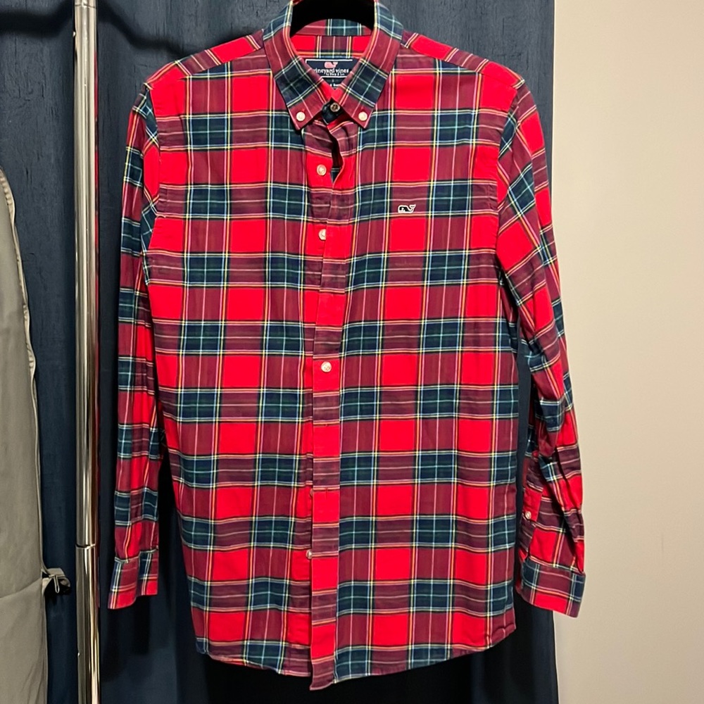 Boys Vineyard Vines Flannel Button Up